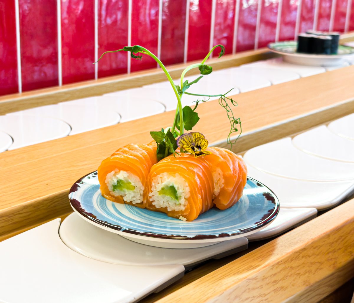 Assiette rose de saumon